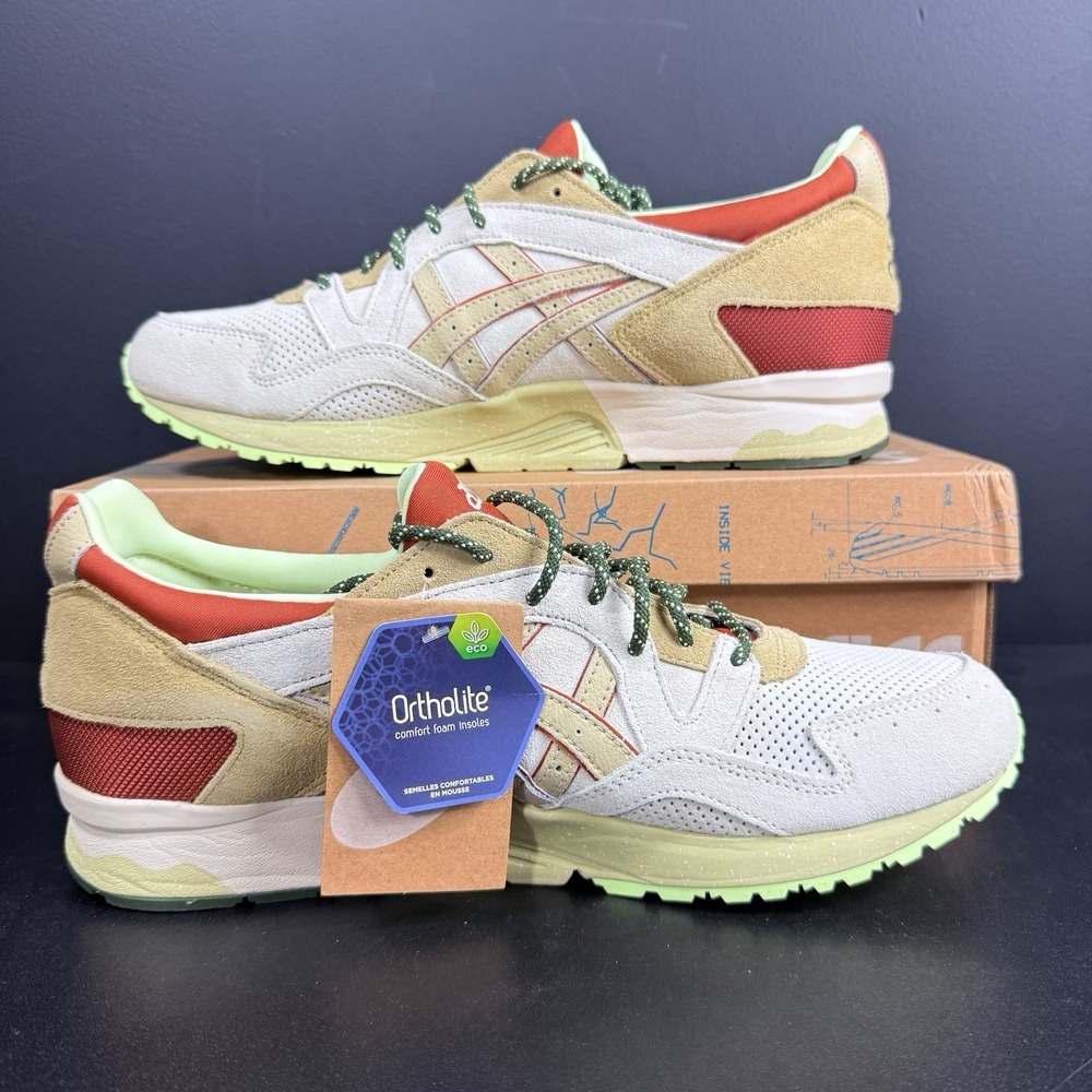 Asics Gel Lyte V Retro Trail Pack Mens Size 13 Cream Sand Casual Shoes - Picture 5 of 16
